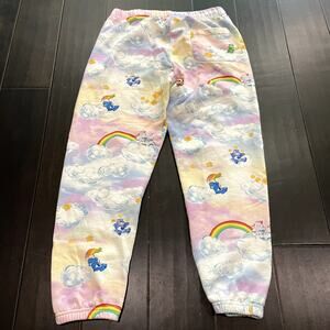 Teddy Fresh Carebears Print Sweats Joggers Women's Size M